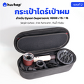 กระเป๋าเก็บไดร์ เคสแข็งแรง กันกระแทก กันน้ำ พกพาสะดวก รองรับ Dyson Supersonic HD08 / HD15 / HD16 (แบบที่ 2)