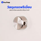 คลิปล็อคสายไดร์เป่าผมกันขโมย วัสดุโลหะสีโครเมียม สำหรับโรงแรม