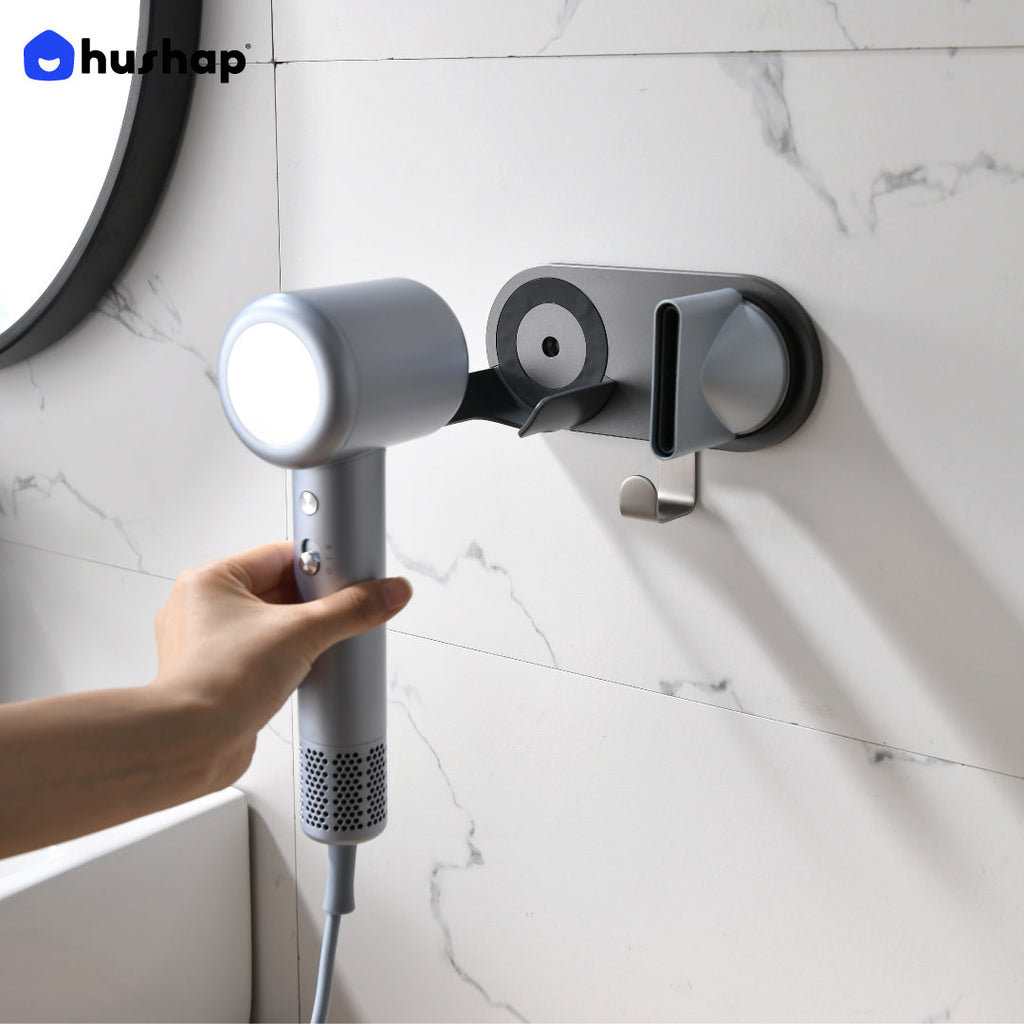 ที่วางไดร์ติดผนัง Dyson Supersonic Dreame Hair Glory Fiyo Confu Kaheal อลูมิเนียมอัลลอย์แม่เหล็ก | HusHap