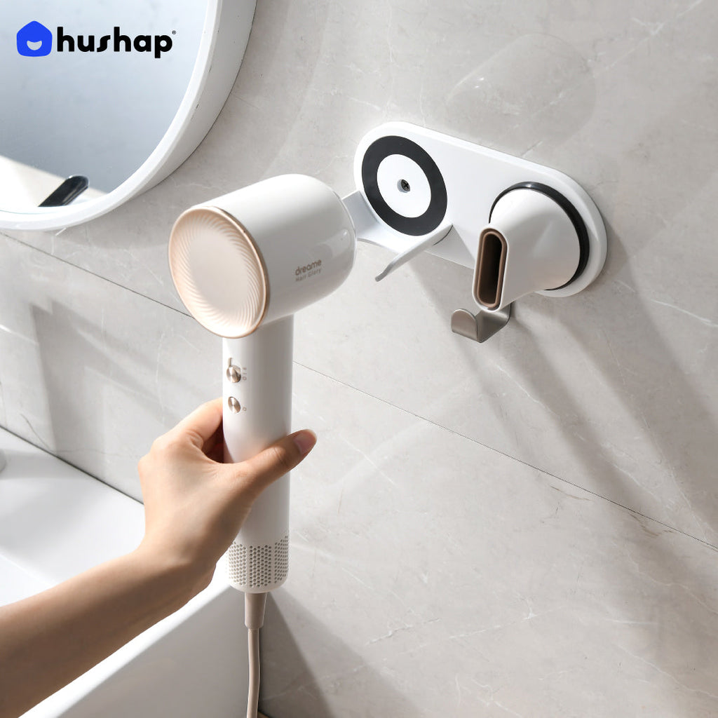 ที่วางไดร์ติดผนัง Dyson Supersonic Dreame Hair Glory Fiyo Confu Kaheal อลูมิเนียมอัลลอย์แม่เหล็ก | HusHap
