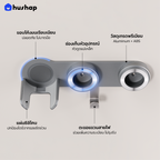 ที่วางไดร์ติดผนัง รุ่น BW-71 รองรับไดร์เป่าผม Universal