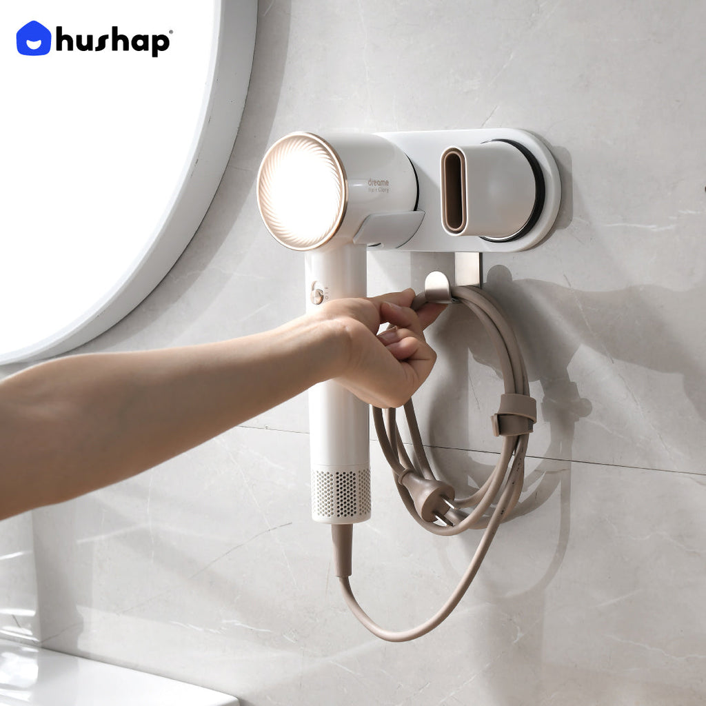 ที่วางไดร์ติดผนัง Dyson Supersonic Dreame Hair Glory Fiyo Confu Kaheal อลูมิเนียมอัลลอย์แม่เหล็ก | HusHap