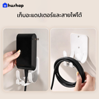 ที่วางไดร์ติดผนัง รุ่น BW-05R + แม่เหล็กเก็บหัว 4 หัว รองรับ Dyson Supersonic R HD17 / HD18