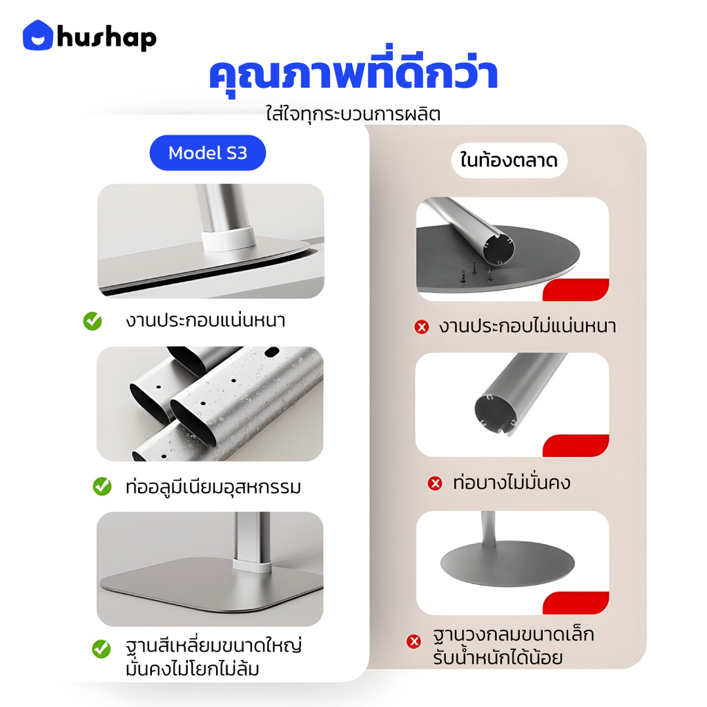 ขาตั้งเครื่องดูดฝุ่น S3 สำหรับ Dyson V7 V8 V10 V11 V12 V15 V16 Gen5