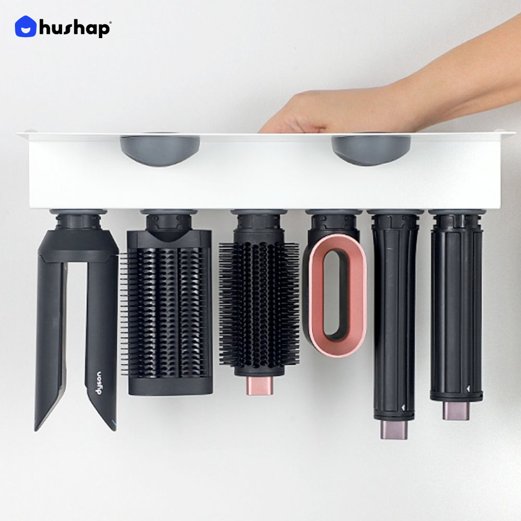 ที่วางไดร์ม้วนผม รุ่น FW-T06 เก็บหัวอุปกรณ์ 6 หัว สำหรับ ตั้งโต๊ะ รองรับ Dyson Airwrap HS01 / HS05 / HS08 / HS09