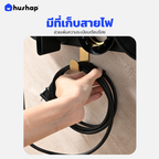 ที่วางไดร์ติดผนัง รุ่น BC-01 เก็บหัวอุปกรณ์ได้ 4-5 หัว สีดำ สำหรับ Dyson Supersonic HD08 HD15 HD16