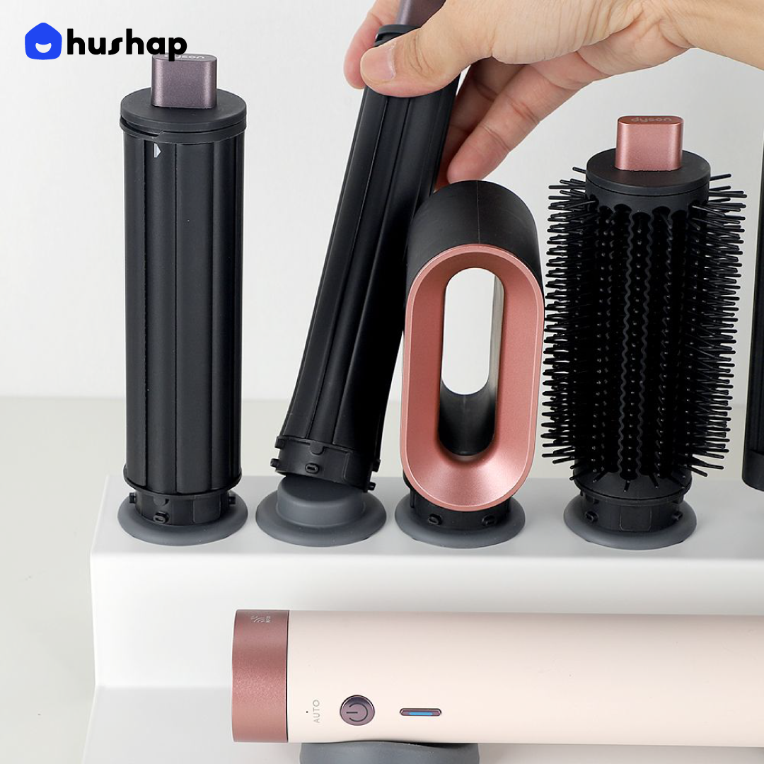 ที่วางไดร์ม้วนผม รุ่น FW-T06 เก็บหัวอุปกรณ์ 6 หัว แบบตั้งโต๊ะ รองรับ Dyson Airwrap HS01/HS05/HS08/HS09