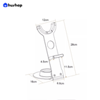 ที่วางไดร์เป่าผม รุ่น FC-T01 เก็บหัวอุปกรณ์ 3 หัว รองรับ Dyson / Dreame / Laifen / Lesasha