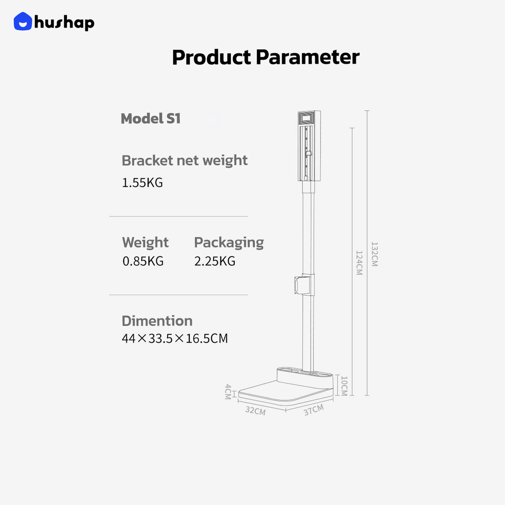 ขาตั้งเครื่องดูดฝุ่น S1 สำหรับ Dyson V6 V7 V8 V10 V11 V12 V15 Slim