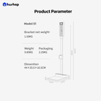 ขาตั้งเครื่องดูดฝุ่น S1 สำหรับ Dyson V6 V7 V8 V10 V11 V12 V15 Slim