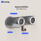 ที่วางไดร์ติดผนัง รุ่น BW-71 รองรับไดร์เป่าผม Universal
