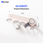 ที่วางไดร์ติดผนัง รุ่น BW-72-PK สำหรับ Dyson Supersonic HD08/HD15/HD16/HD19