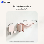 ที่วางไดรติดผนัง รุ่น BW-85 รองรับ Dyson Airwrap HS09 (Co-anda 2X)