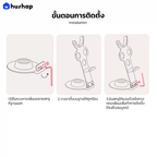 ที่วางไดร์เป่าผม รุ่น FC-T05 เก็บหัวอุปกรณ์ 5 หัว รองรับ Dyson Supersonic HD08/15/16/19